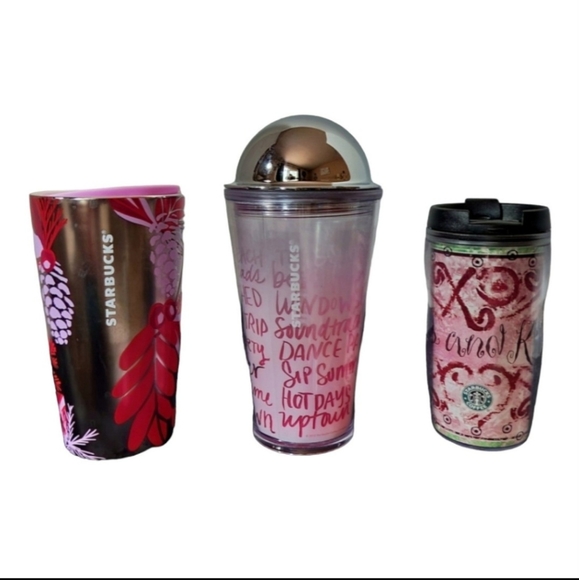 Starbucks Dining Starbucks Pretty In Pink Bundle Poshmark